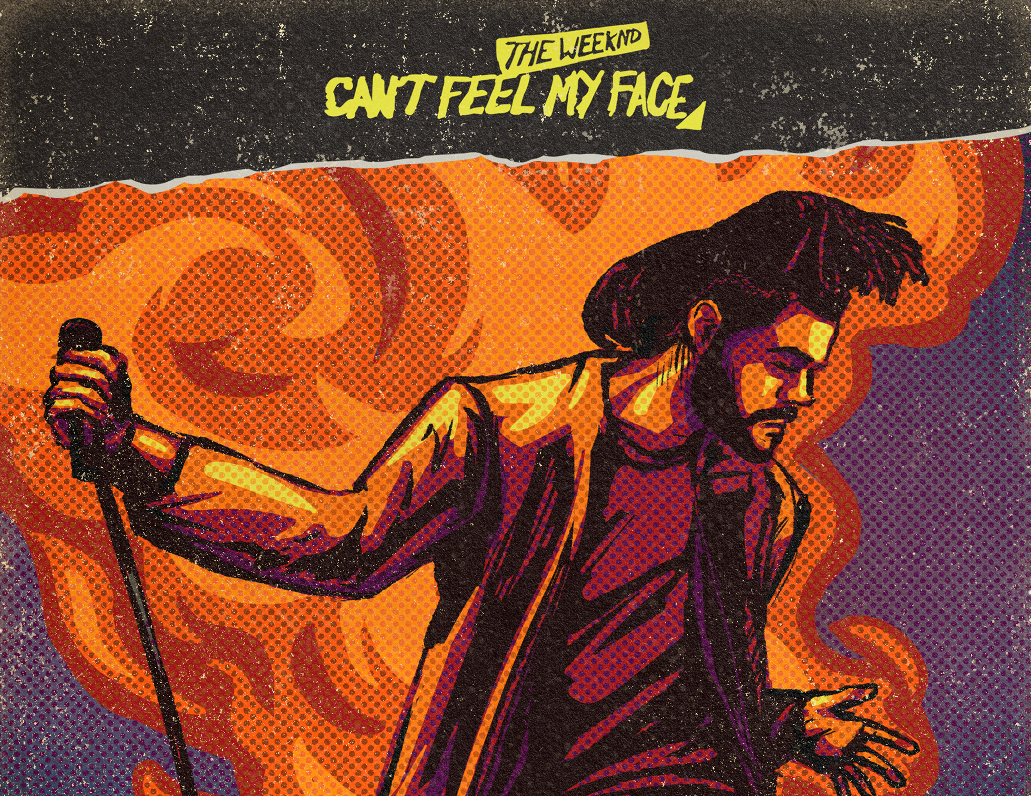 I Can’t Feel My Face Album Art Design