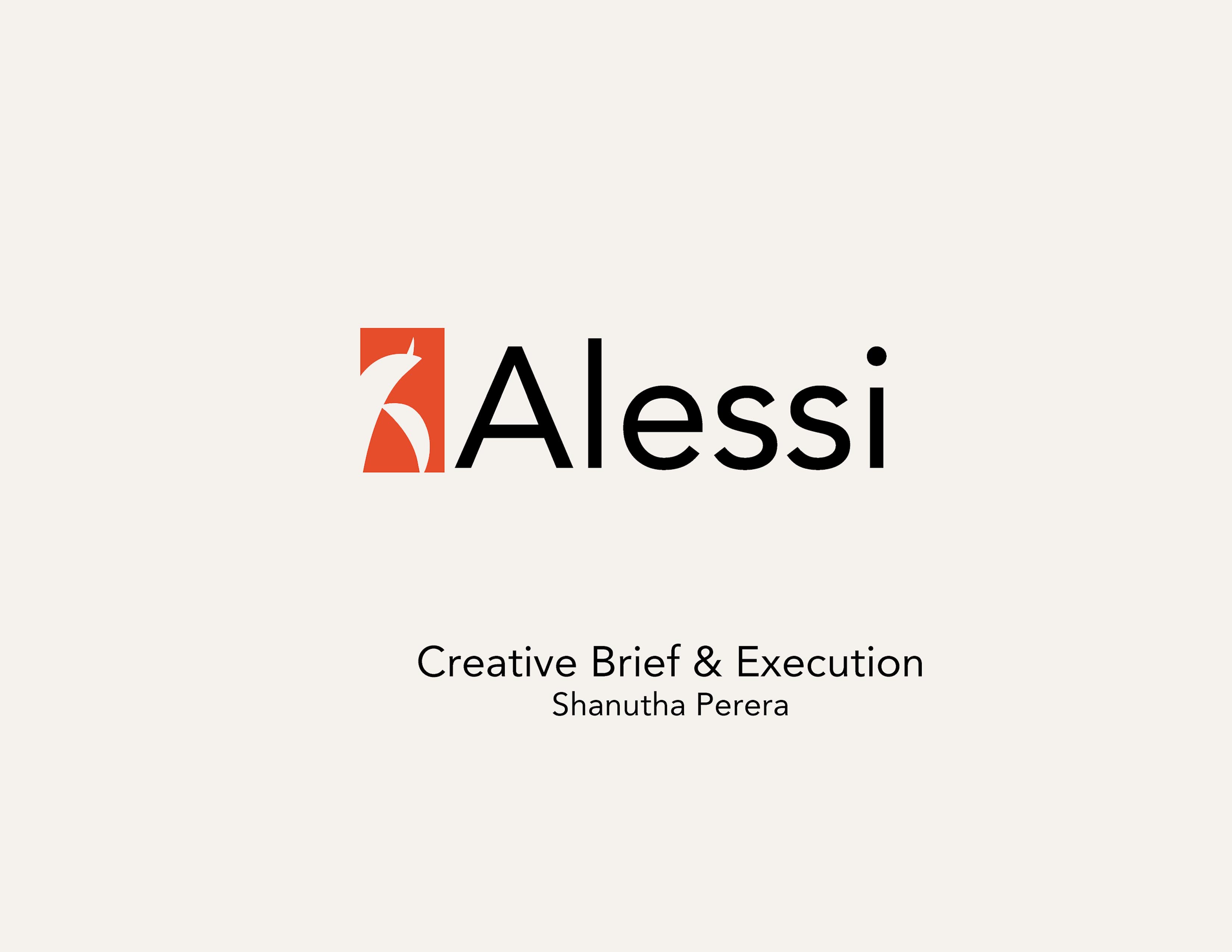Alessi Rebranding Project