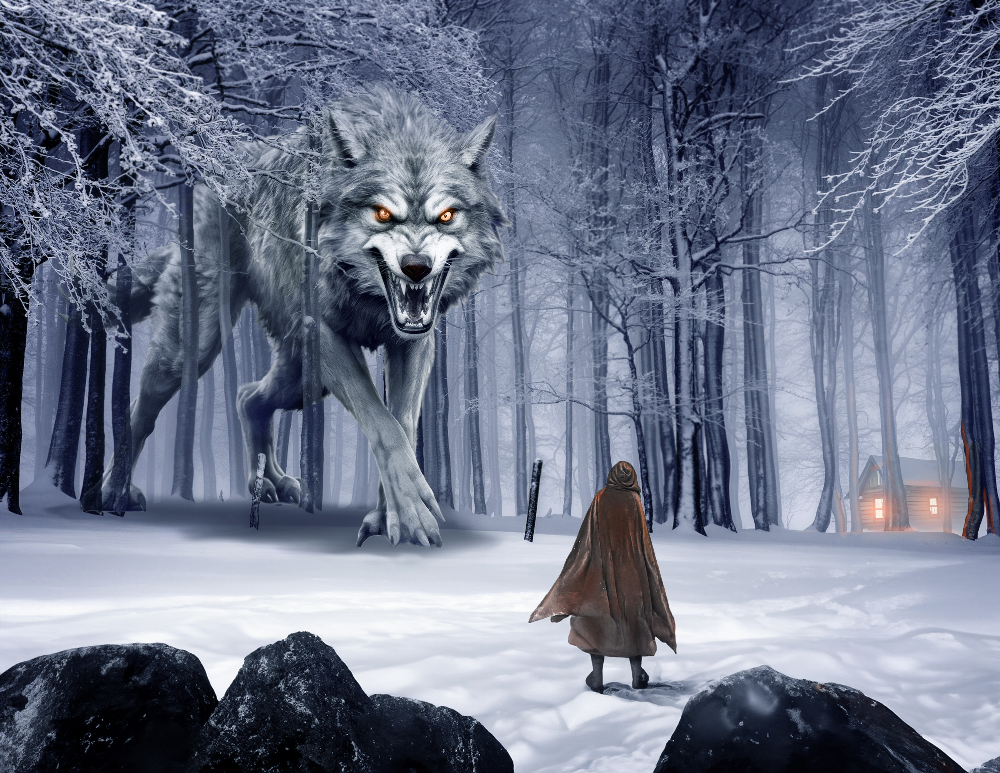 Red Riding Hood – Sci-Fi Photo Manipulation
